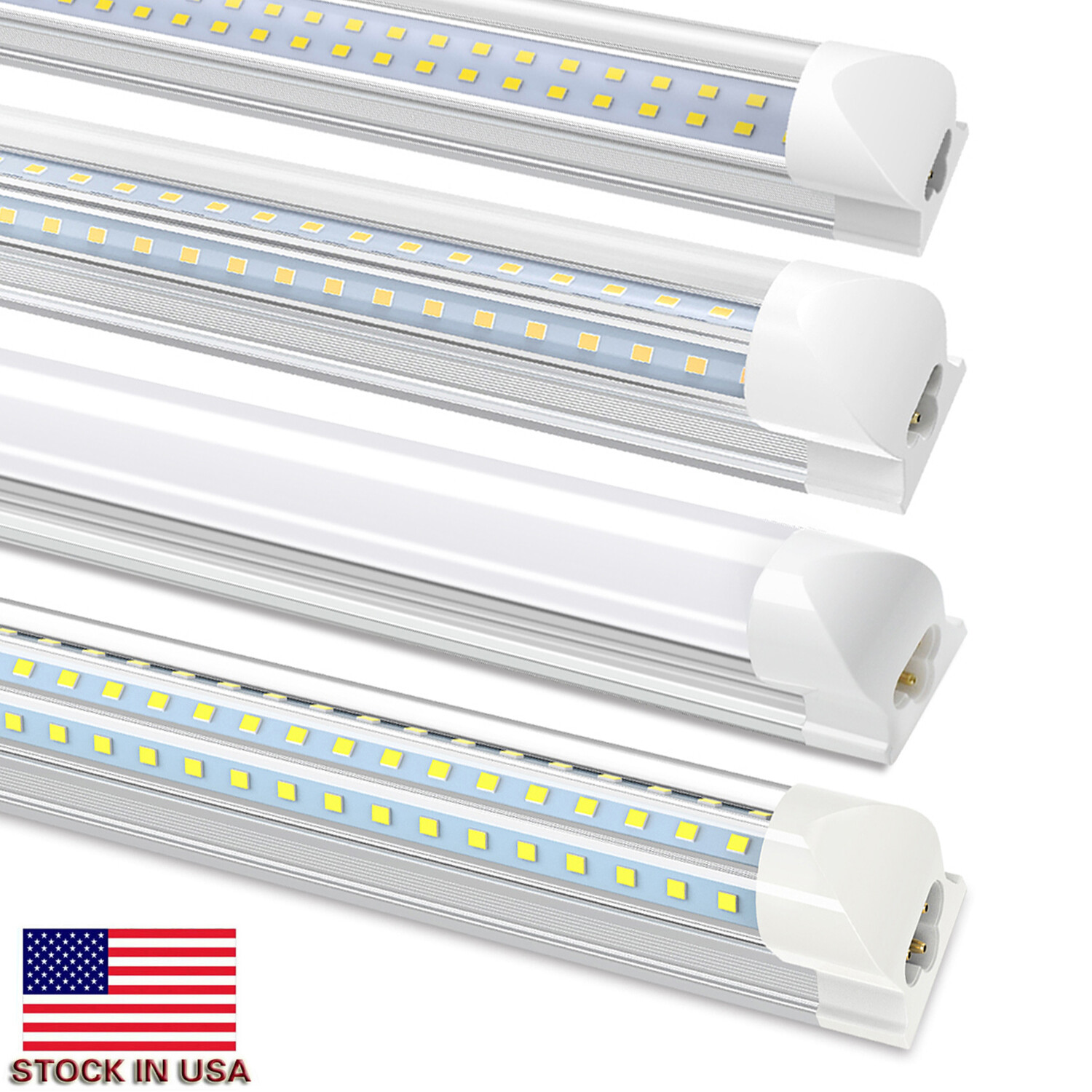 2FT 4FT 5FT 6FT 8FT LED Shop Light Fixture T8 LED Tube Lights 14W~120W LED Bulbs gallery