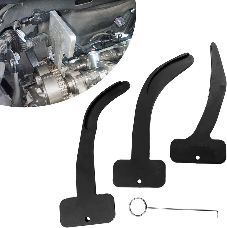 Camshaft Phaser Timing Chain Lock Tool Kit Set Compatible with VW Chrysler Jeep. gallery