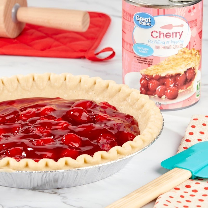 (4 pack) No Sugar Added Cherry Pie Filling or , 20 oz gallery