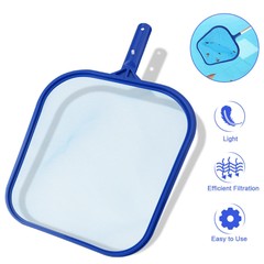 12″ Swimming Pool Leaf Skimmer Net, Clean Pool, Spa, Pond, Remove Leaves,Debris