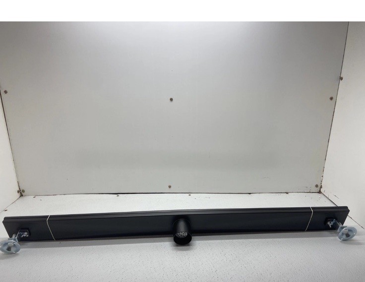 Signature Hardware 443346 Effendi 40" Linear Shower Drain No Flange, Matte Black gallery