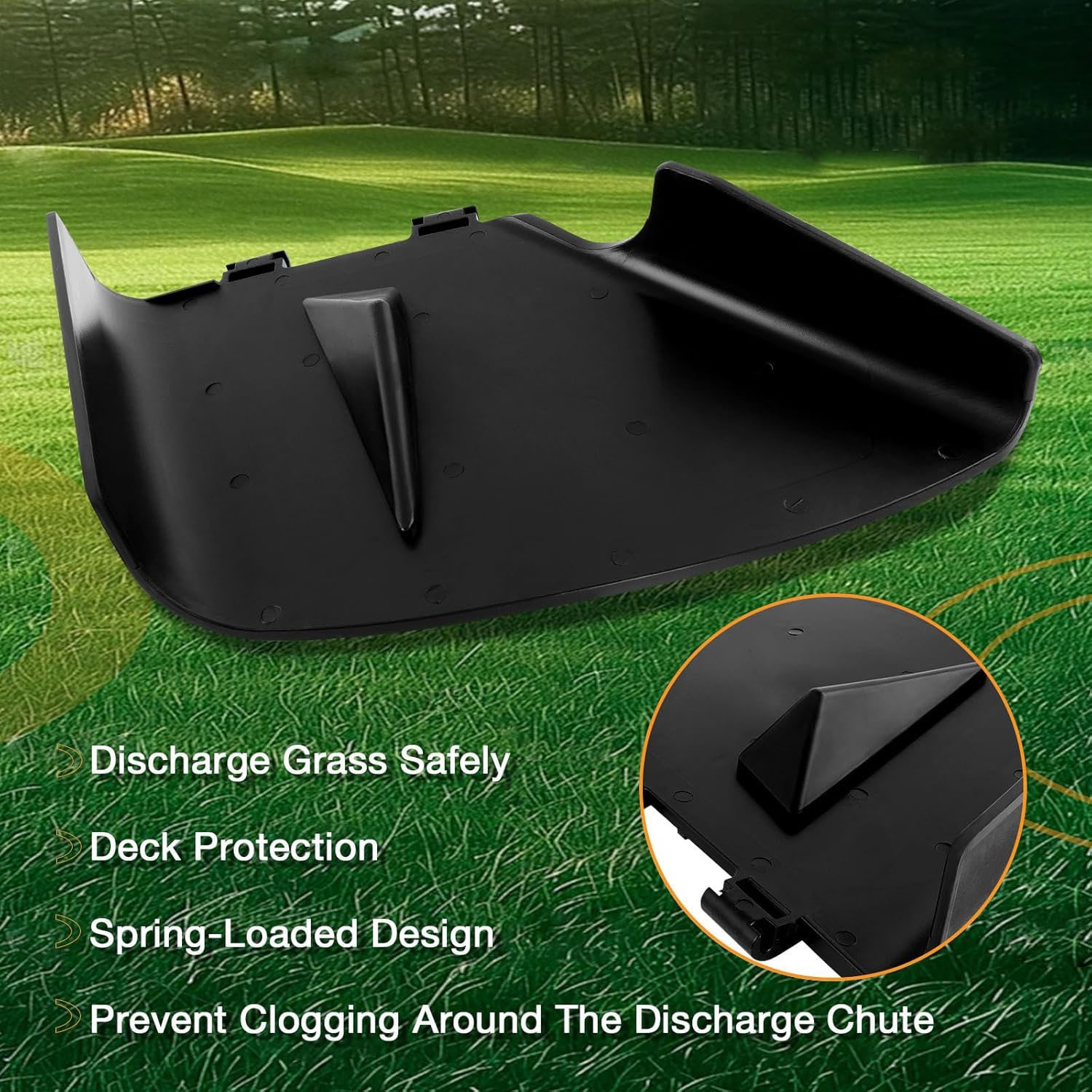 137-7046 Side Discharge Chute Grass Deflector For Toro TimeCutter & Exmark 42" gallery