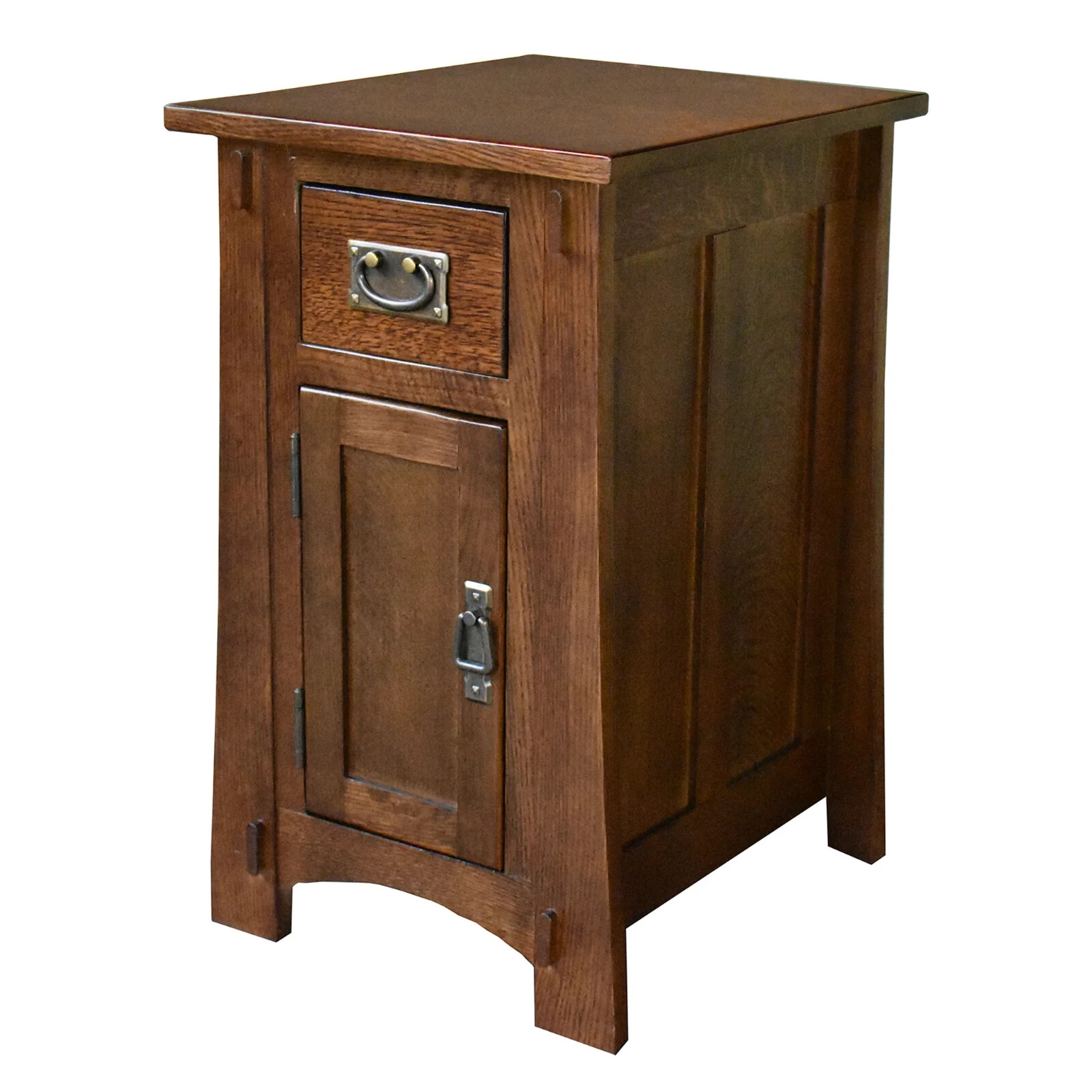 MISSION TAPERED LEG NARROW NIGHTSTAND - WALNUT (AW) gallery
