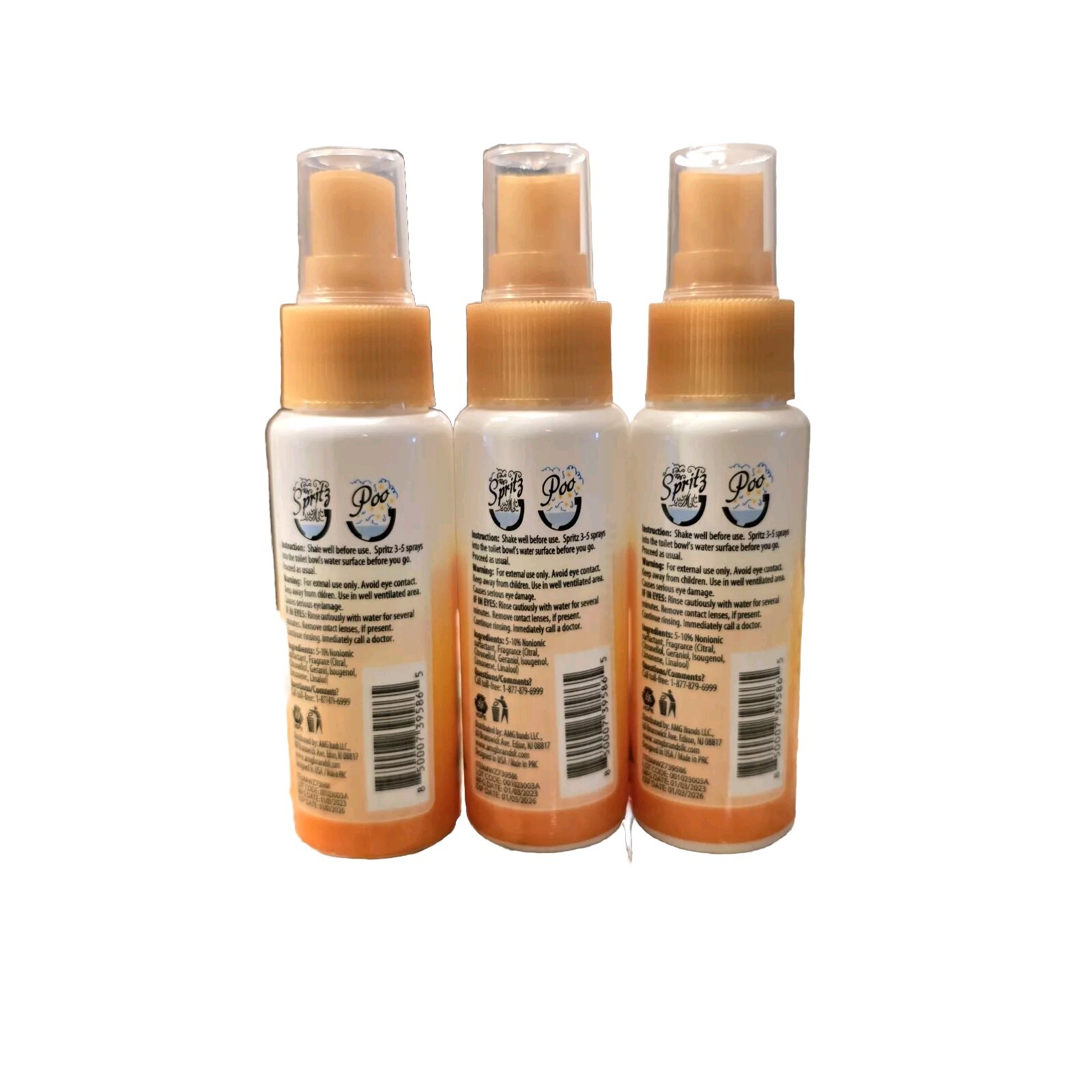Poopsy Daisy Pre-Poo Spray By Wizard (Lot of 3) 2oz each Citrus Scent Exp 2/26 gallery
