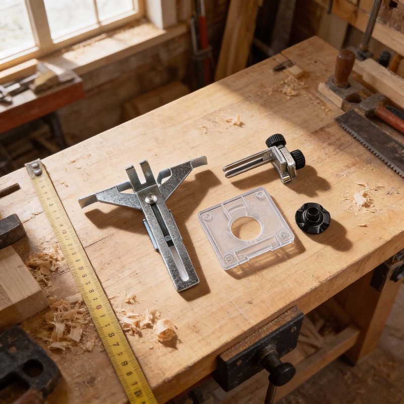 Router Edge Guide For Fixed Base Compact Router Straight Edge Guide For 3710 37 gallery
