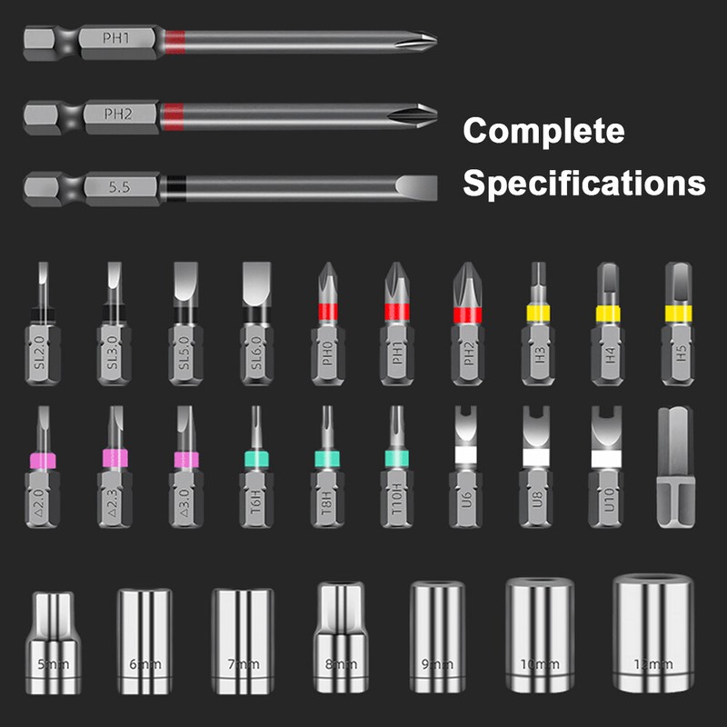 31in1 Multifunctional Ratchet Screwdriver Set Practical Motorcycle U5Z0 gallery