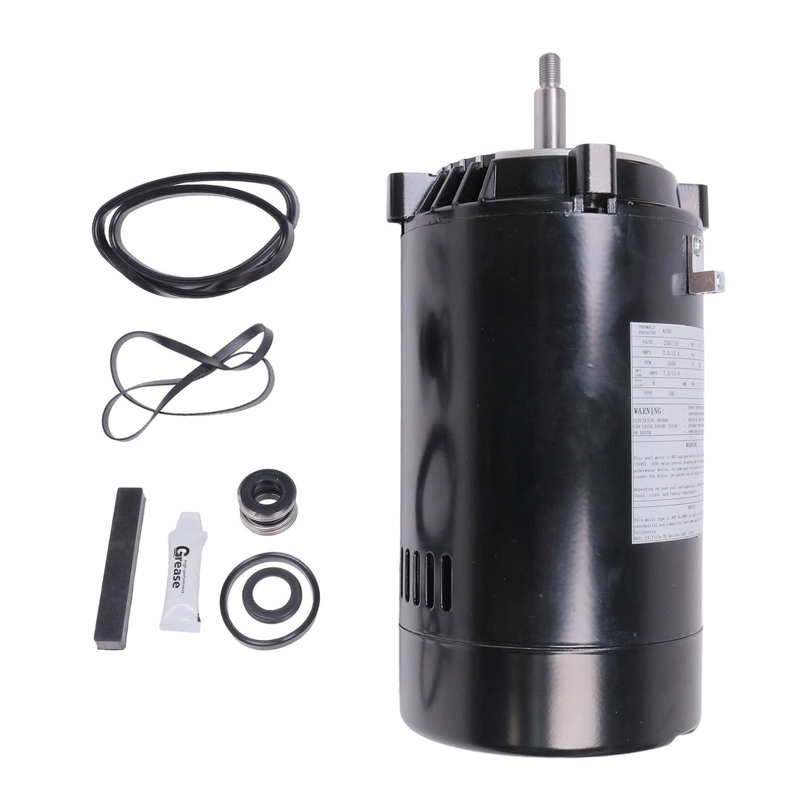 UST1102 Swimming Pool Pump Motor and Seal Replacement Kit, 1HP gallery