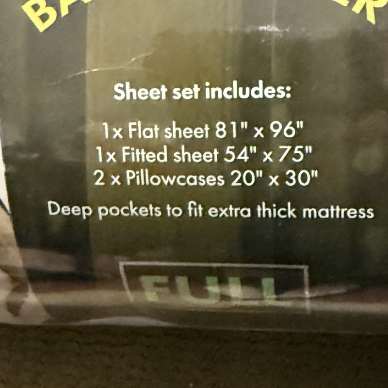 Bamboo Sheets Double Full White Luxury Homes Deep Pockets Sheet Set NEW gallery