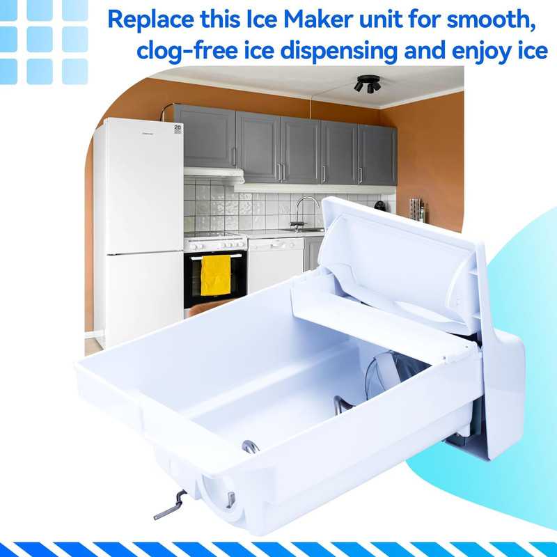 Frigidaire Ice Maker Tray Assembly 241860803 Replacement Parts for Fridge gallery