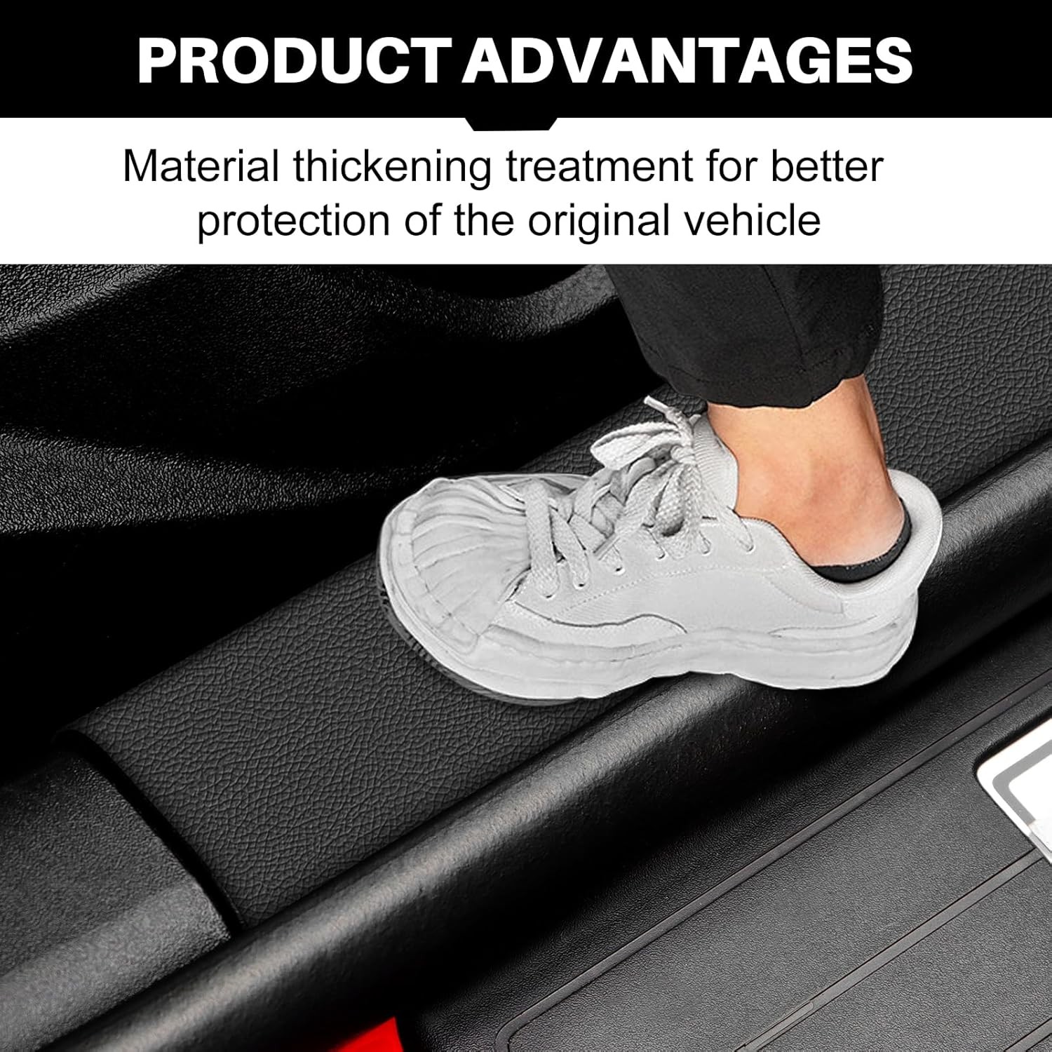 Car Door Edge Guards Material Type: Polyurethane (PU)Color: Imitation Leather gallery
