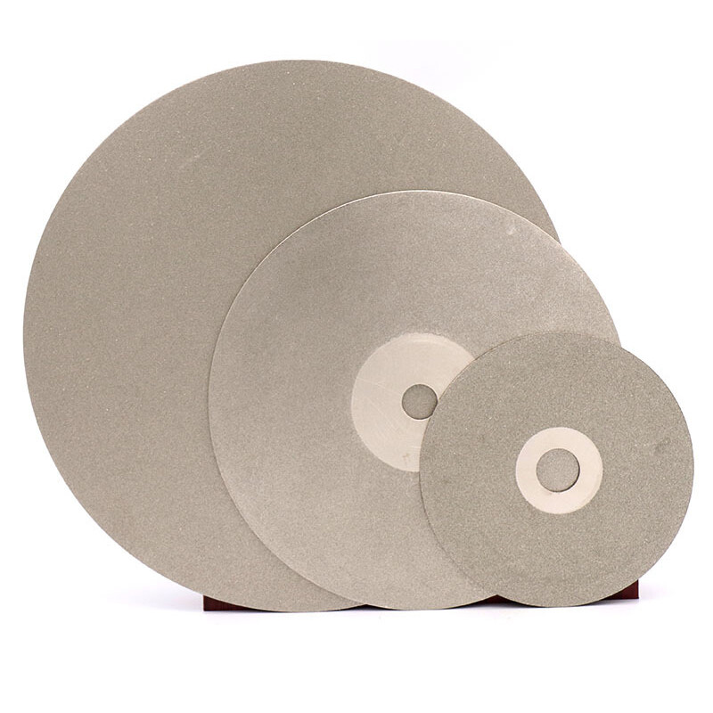 10" 250mm Diamond Coated Flat Lap Disk Wheel Grinding Sanding Disc Grit 80-800 gallery