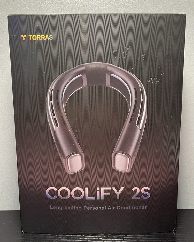 TORRAS Coolify 2S [28H Ext. Battery Version] Neck Air Conditioner,Portable, Used gallery