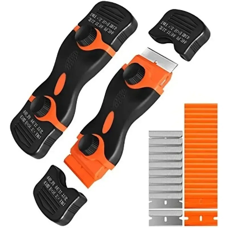 Plastic & Metal Razor Blade Scraper, Window Glass Cleaner, Vinyl Film & Adhesive gallery