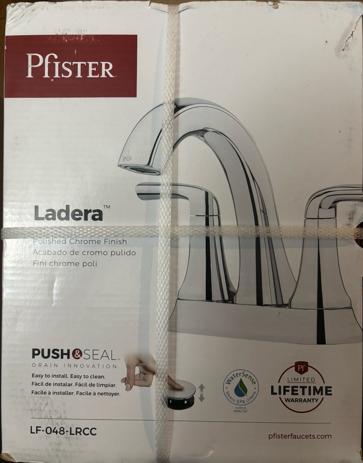 Pfister Ladera 8 in. Widespread 2-Handle Bathroom Faucet in Polished Chrome New gallery