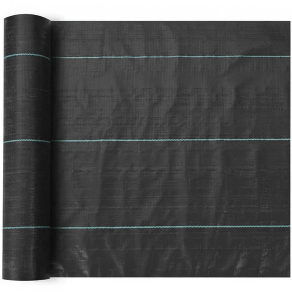 6x300 ft Woven Polypropylene Weed Barrier Fabric gallery