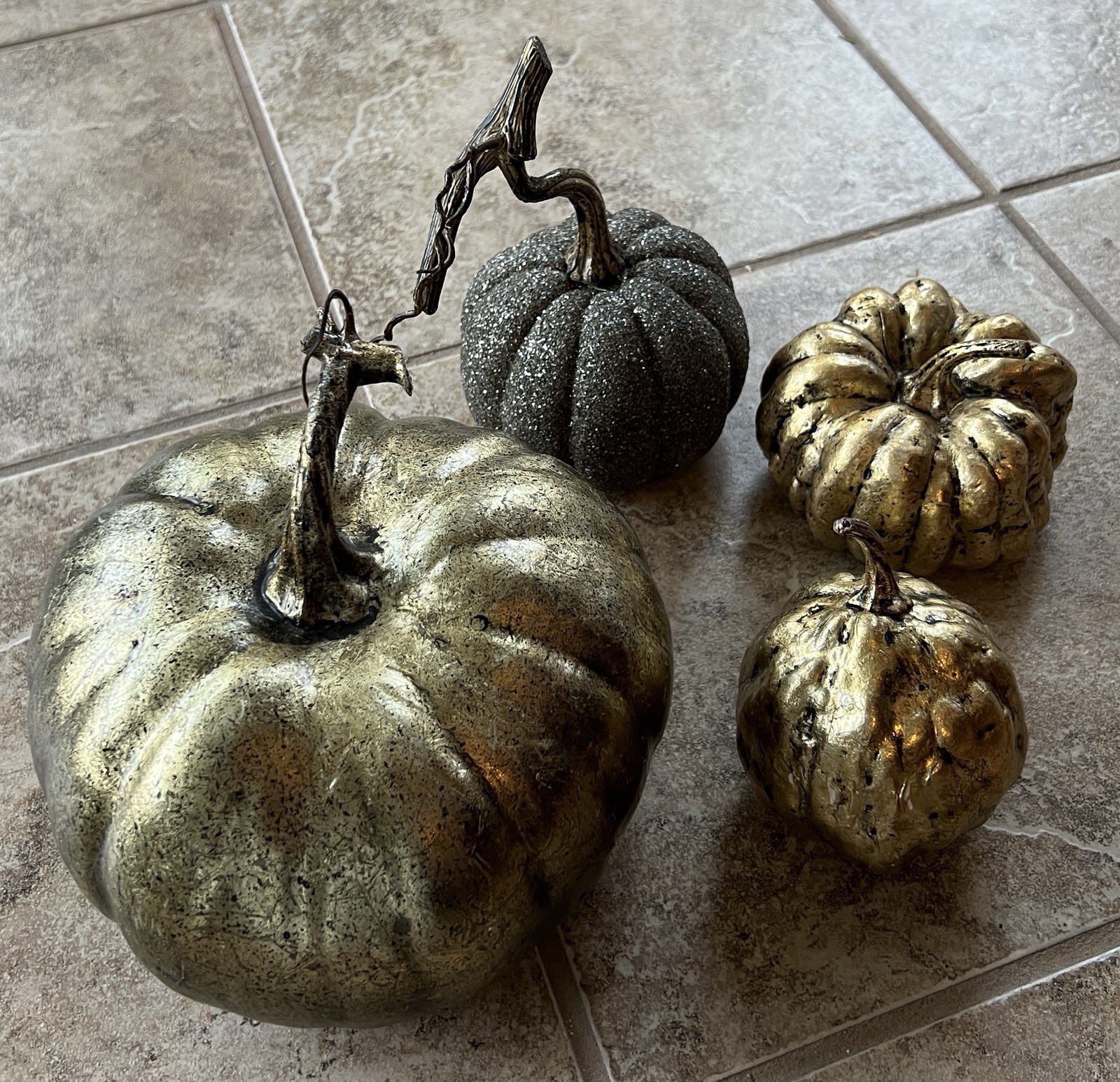 4 Fall Harvest Artificial Pumpkins gallery