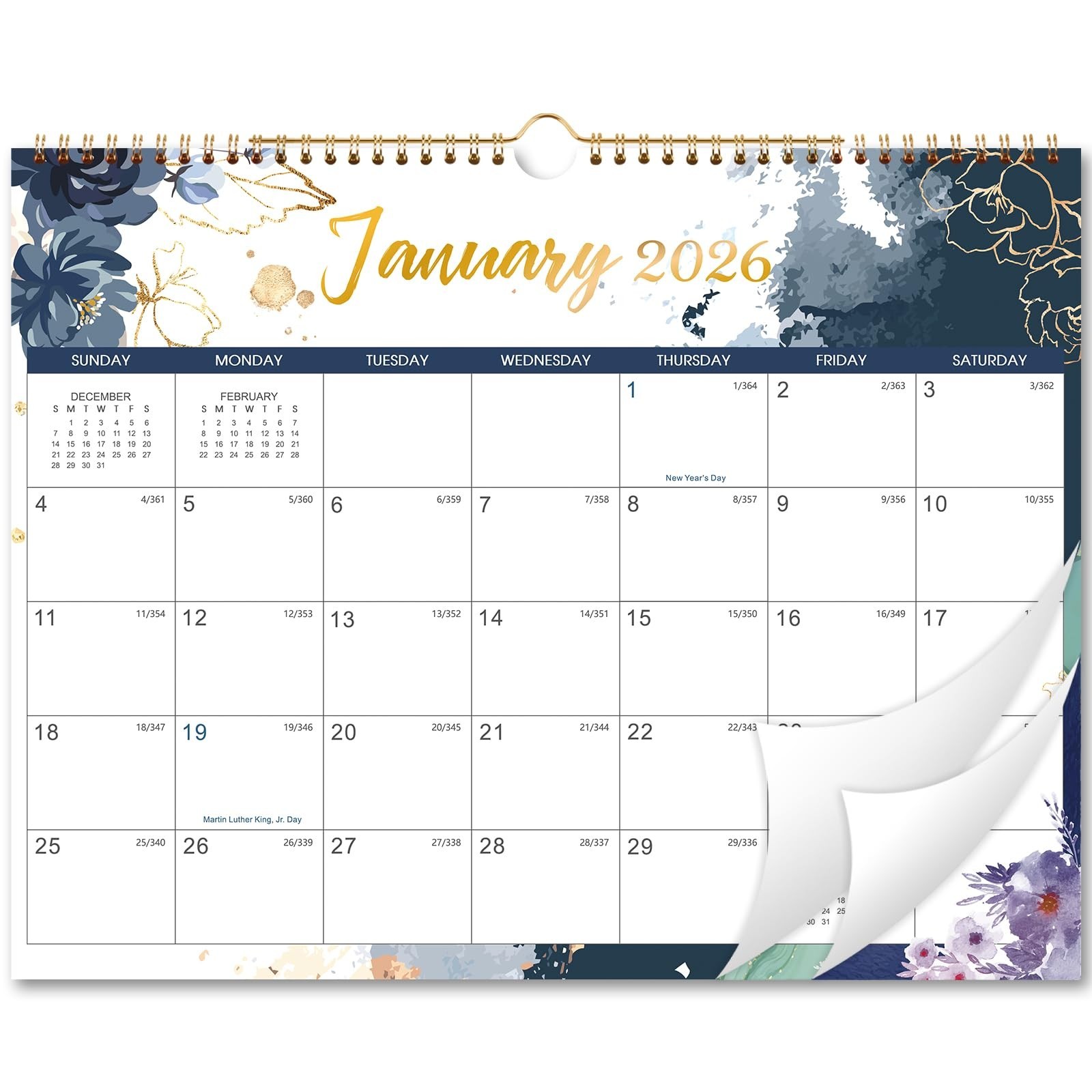 2026 Wall Calendar - 12 Months Calendar from Jan. 2026 - Dec. 2026, 14.8" x 1... gallery
