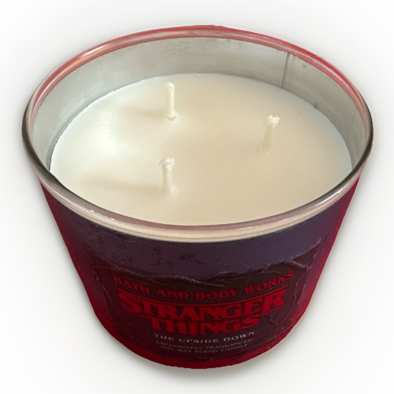 Bath & And Body Works Stranger Things The Upside Down Candle 3 Wick 14.5 Oz gallery