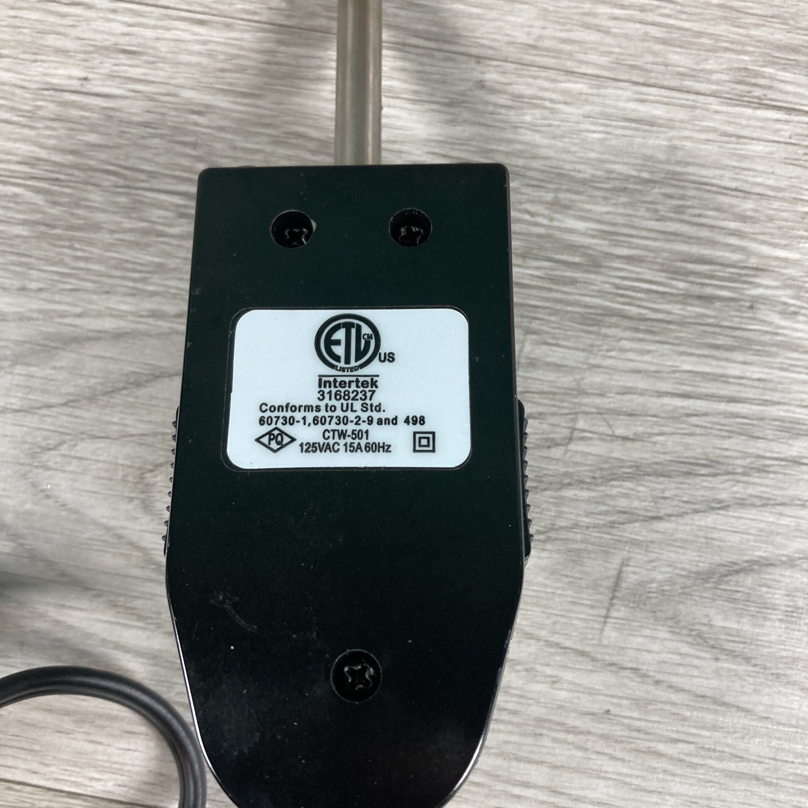 Genuine OVENTE CTW-501 Intertek Electric Temperature Control Thermostat 3168237 gallery