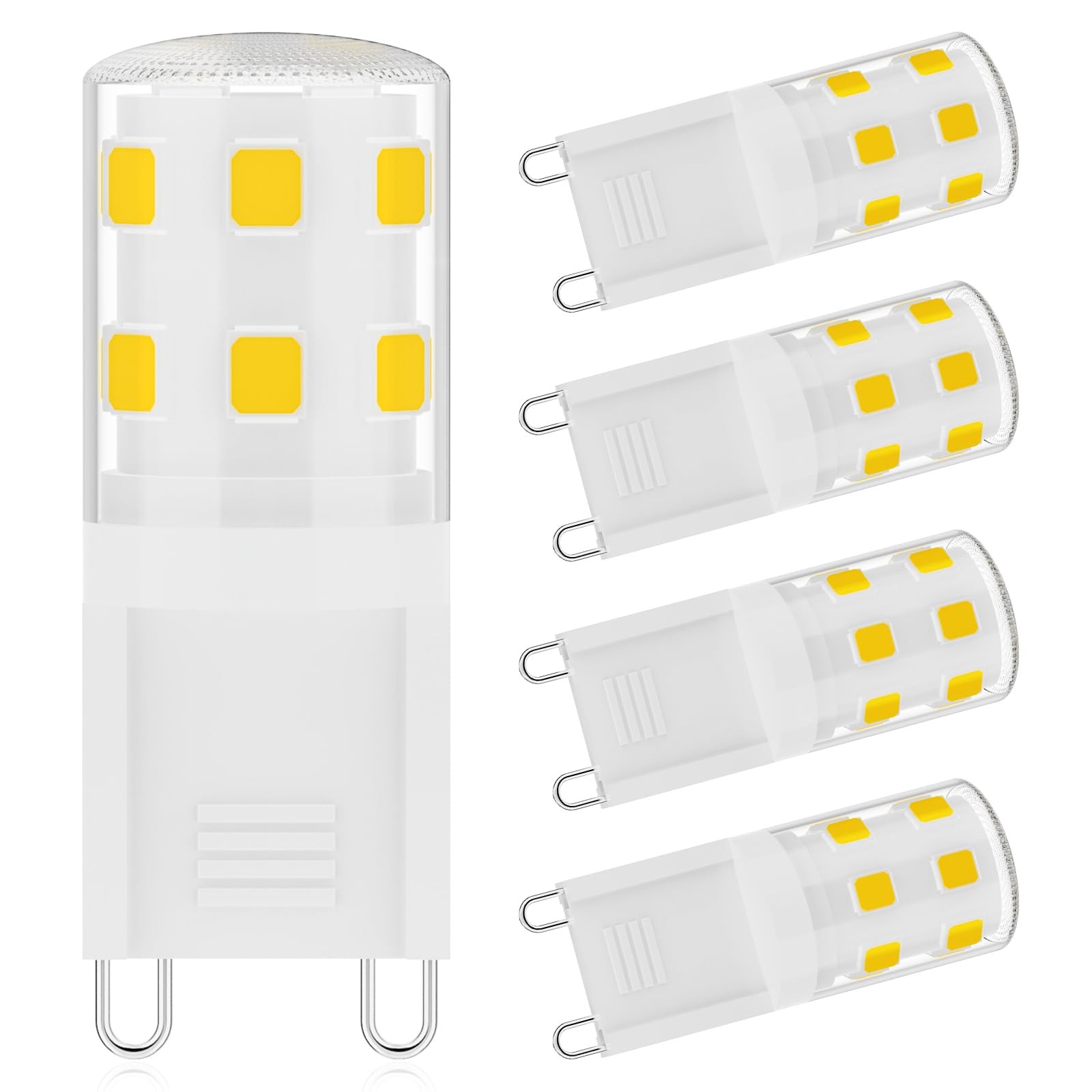 G9 LED Bulbs 2W,2Watt Light Bulb 25W Halogen Equivalent 250LM,120V Mini T4 G9... gallery