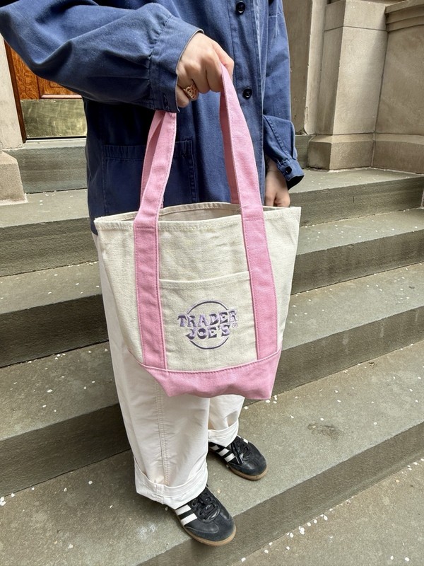 AUTHENTIC Trader Joe's Mini Tote FULL SET - 2026 Spring Pastels gallery