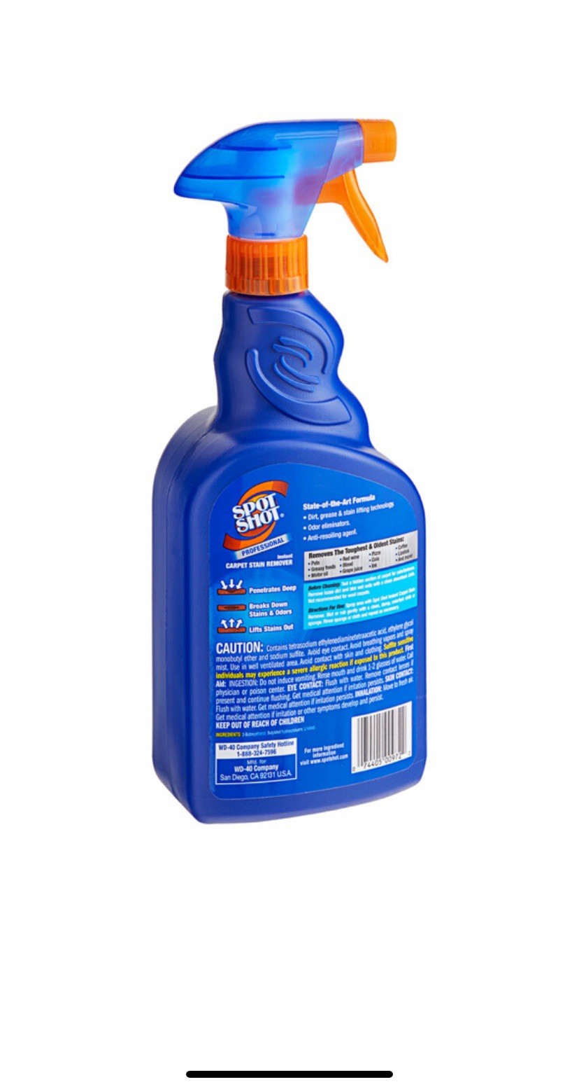 Spot Shot 32 fl. oz. Professional Strength Instant Carpet Stain Remover gallery