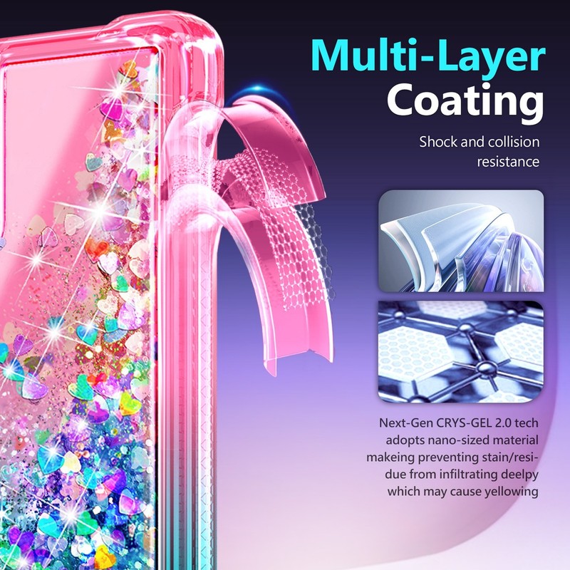 For Samsung Galaxy S26 + Plus Ultra Glitter Case + Lanyard & Screen Protector gallery