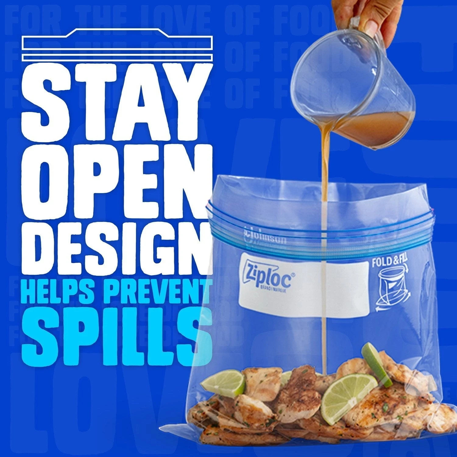 Ziploc Stay Open Design Gallon Freezer Bags, 152 ct gallery