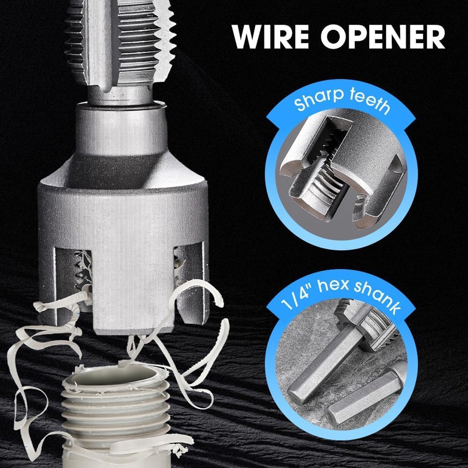 1 Inch PVC Pipe Threader Kit–Internal & External Threading Tool for Plastic Pipe gallery