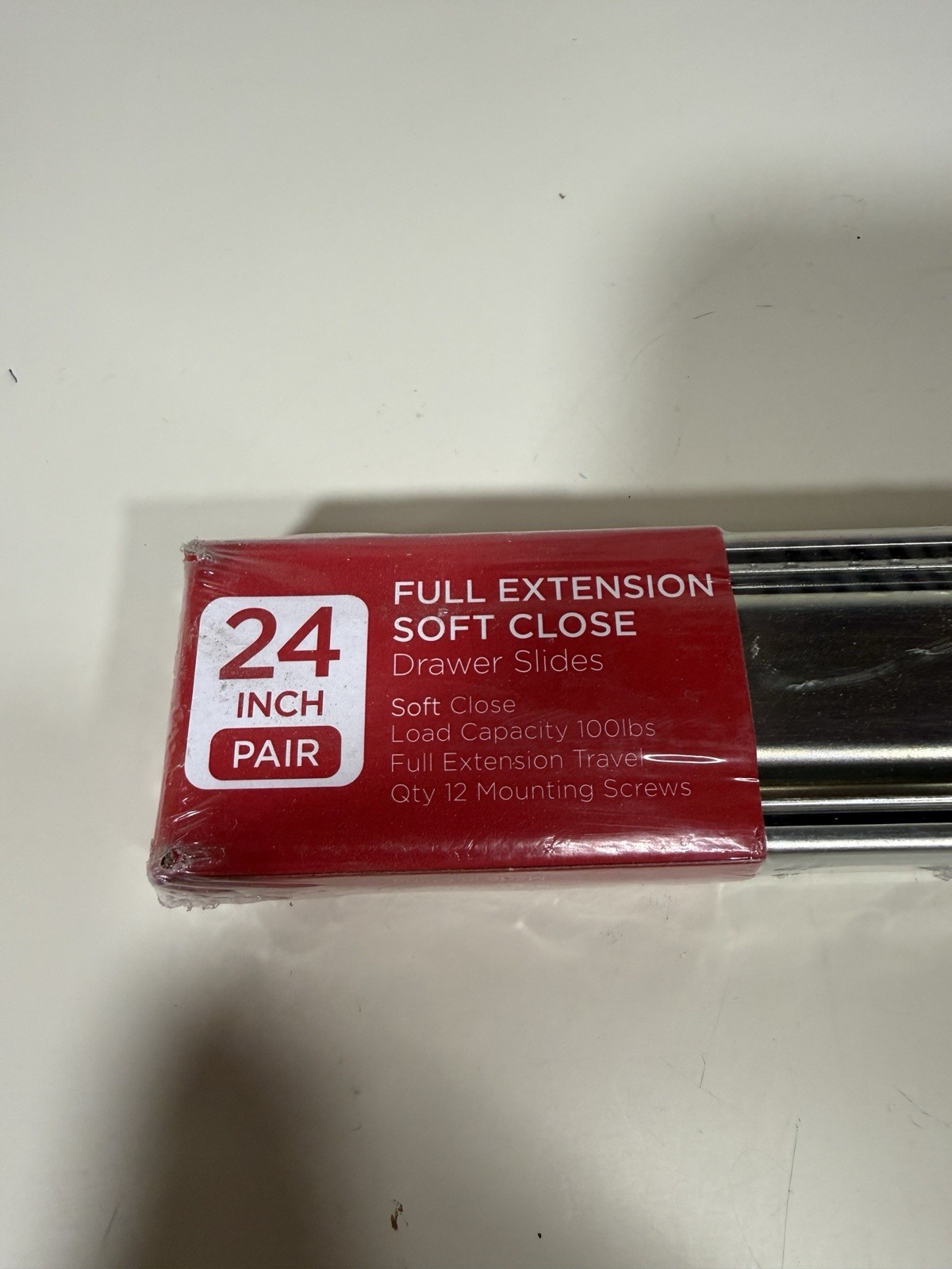 24" Full Extension Soft Close Drawer Slides - Pair gallery