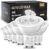 GU10 LED Light Bulbs Non-Dimmable, 4W, 5000K 6 Pack 5000k Daylight White gallery