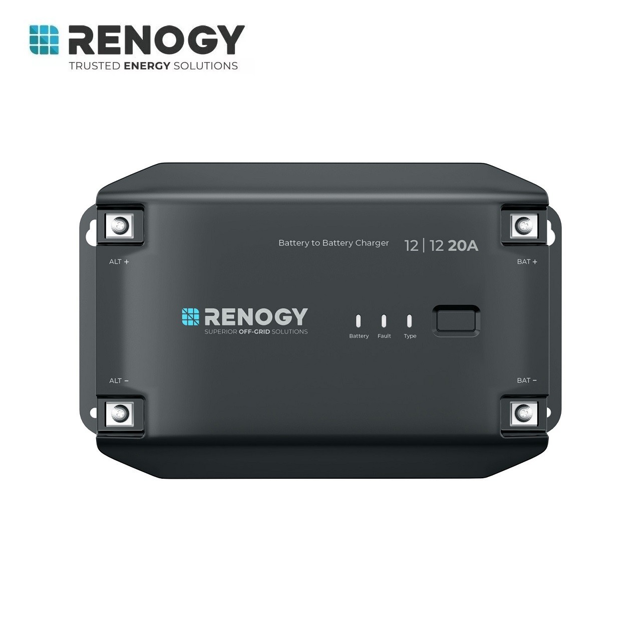 Renogy 12V 20A/40A DC To DC Battery Charger On-Board For RV Lithium AGM GEL gallery