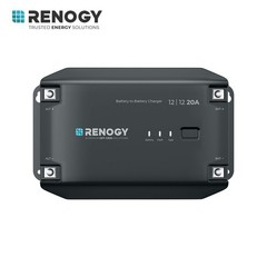 Renogy 12V 20A/40A DC To DC Battery Charger On-Board For RV Lithium AGM GEL