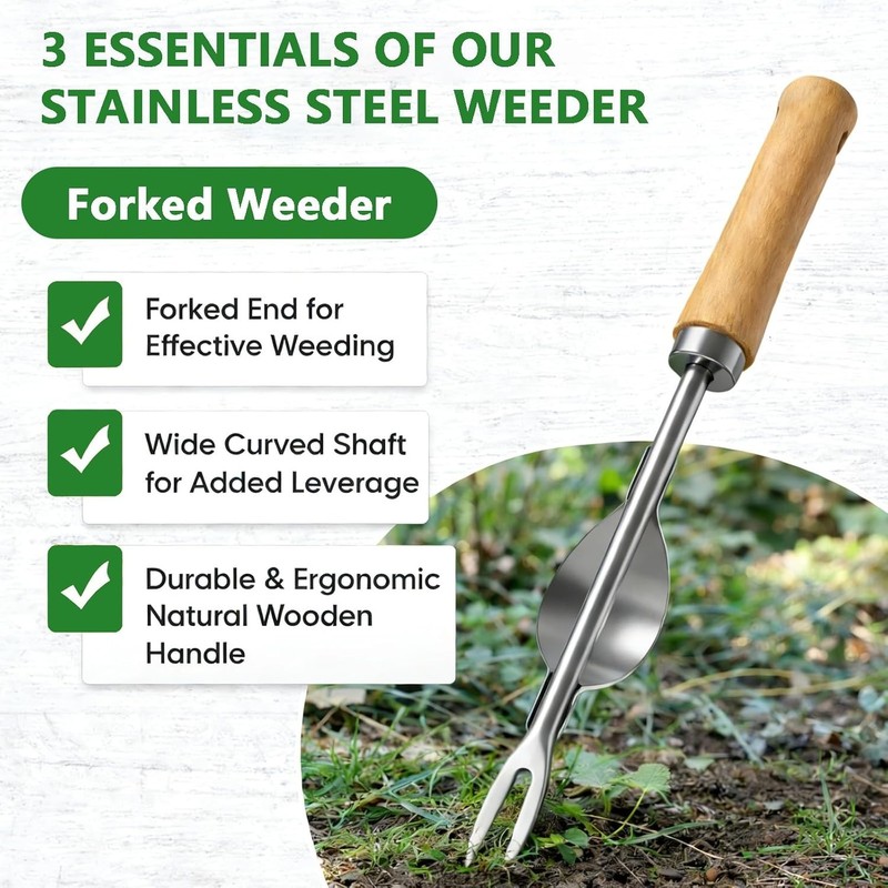 Weed Puller Tool, Weed Pulling Tool, Weeding Tools, Garden Tools, 2 Pack gallery