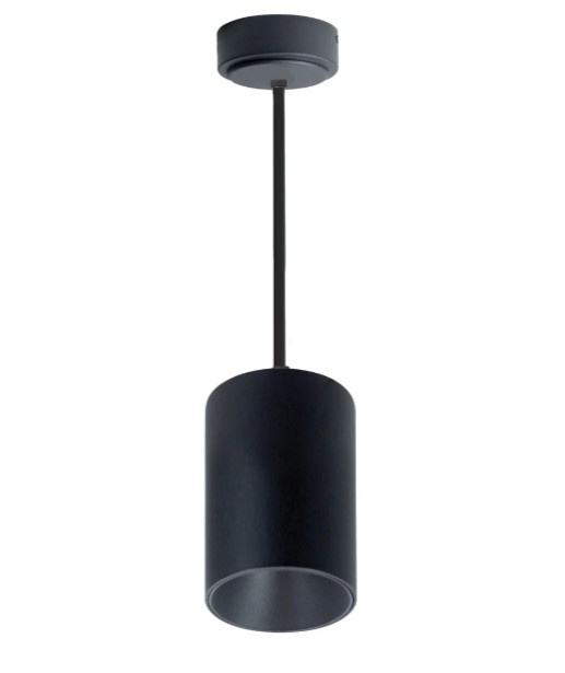 Elite 6" LED Dimmable Cylinder Pendant Light with 12" Downrod gallery