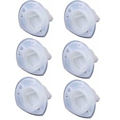 Masterpart 6 Pack Generic Filters Compatible with Black & Decker VF110 filter.
