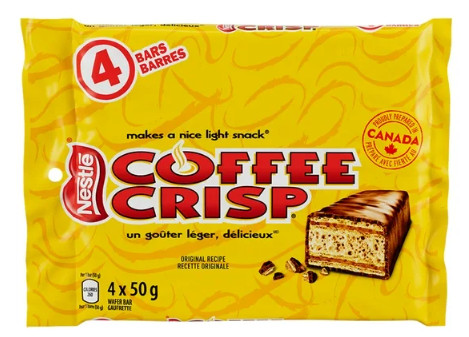 Coffee Crisp Chocolate Coffee Wafer Bars Multipack, 4 x 50g gallery