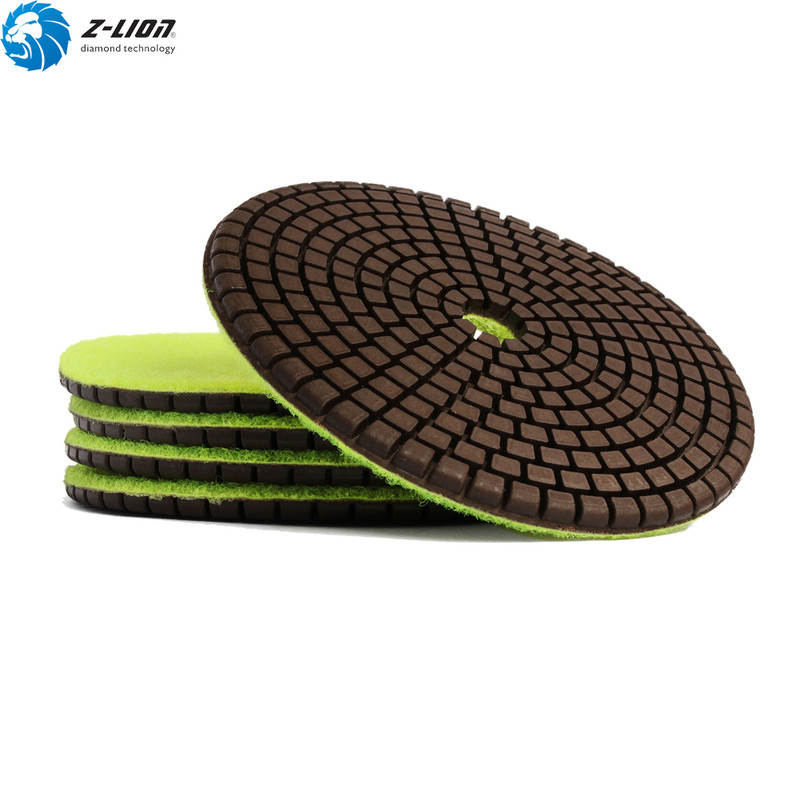4'' Copper Diamond Polishing Pads Grinding Disc Wet Used Granite Marble Stone gallery