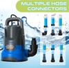 1HP Sump Pump | Submersible Water Pump 3700GPH Portable Electric Water Transfer gallery
