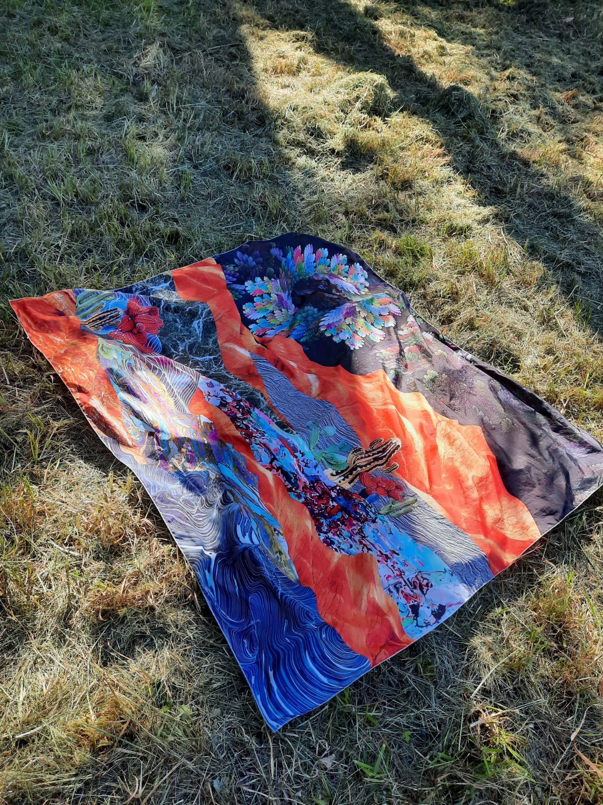 Psychedelic Tapestry Large Tapestry Wall Hanging Fabric Art Poster Decor gallery