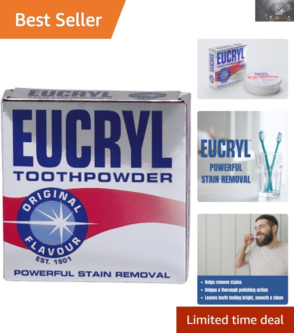 50g Toothpowder - Powerful Natural Stain Remover for White Teeth gallery