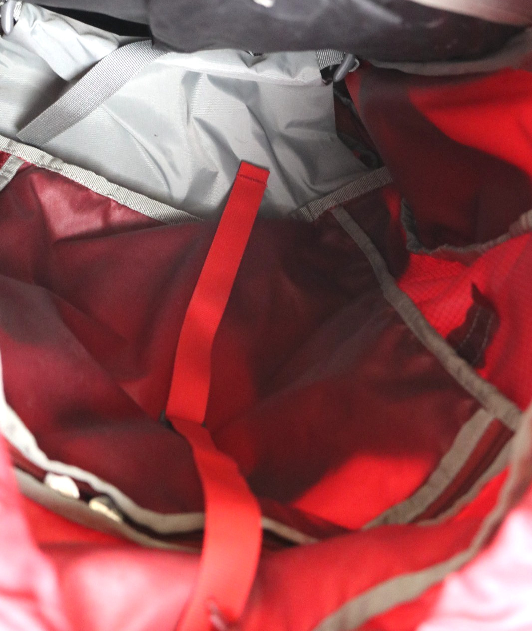 Osprey Aether 60 Red Hiking Camping Backpack Large 60L 5