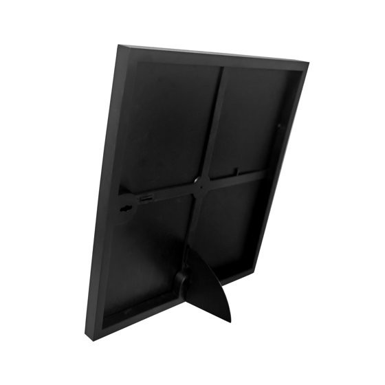 (2 pack) New MS 12x12 Front Loading Tabletop/Wall Picture Frame, Black gallery