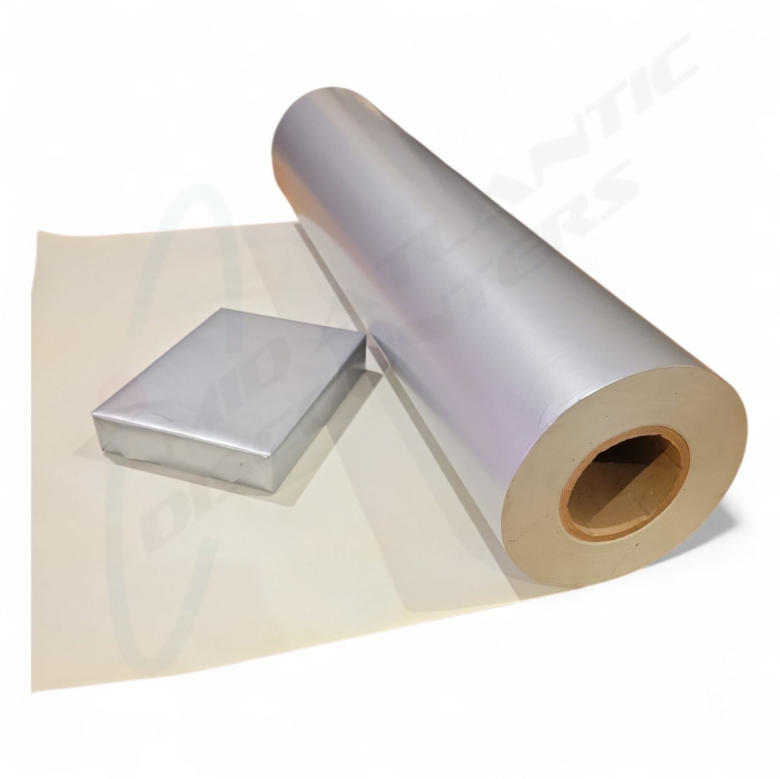 Matte Silver Kraft Heavy Duty Gift Wrap Wrapping Paper 30" X 833' X-Large Roll gallery
