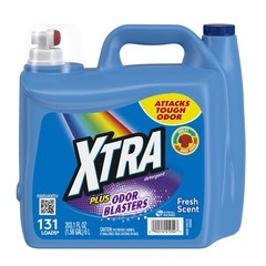 Laundry Detergent Liquid Plus Odor Blasters, 131 Loads, 203.1 Fl Oz
