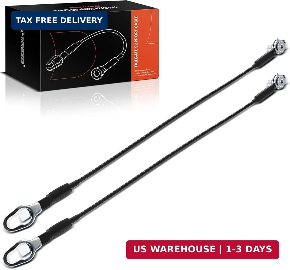 A-Premium Tailgate Support Cable Compatible with Ford F-250 F-350 F-450 F-550 Su
