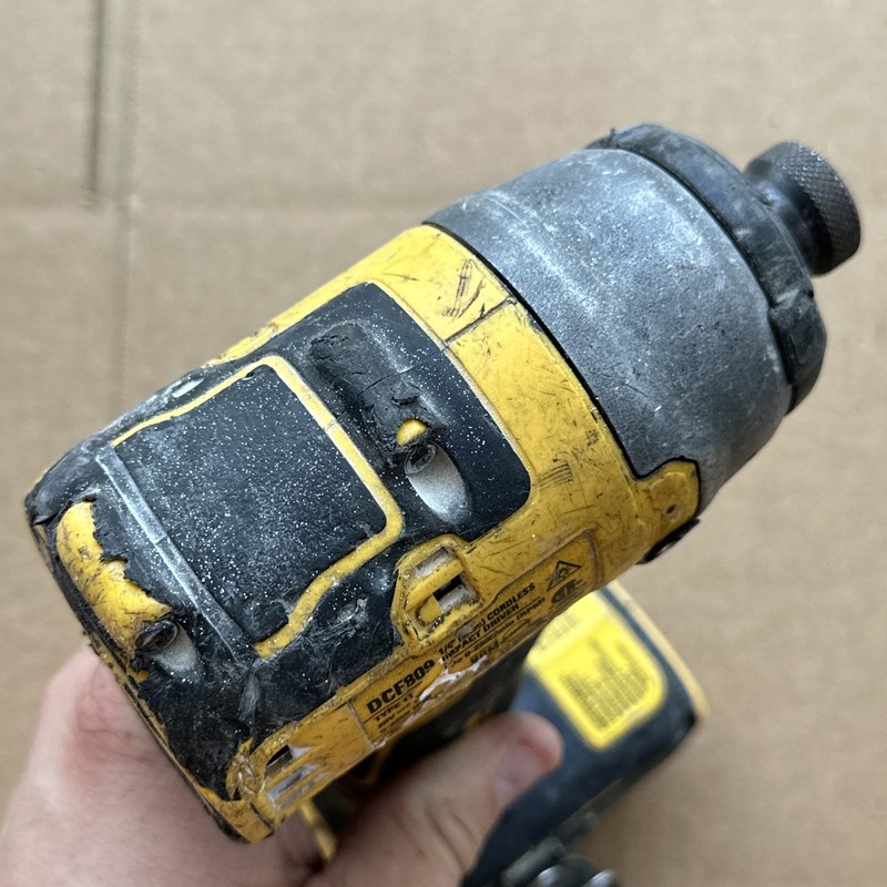 DEWALT DCF809 Impact Driver 20V Brushless 1/4 in Compact Lightweight HEAVY USE gallery