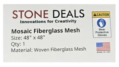 Mosaic Mesh Back Mounted Tile 48″x48″, 5.5 Oz, Non-Sticky *Manufacturer Direct!*