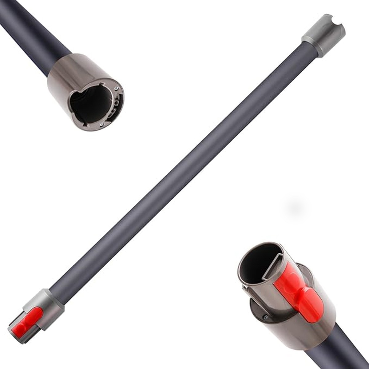 Replacement Wand Extension Tube for Dyson V7 V8 V10 V15 Models Quick (Grey) gallery