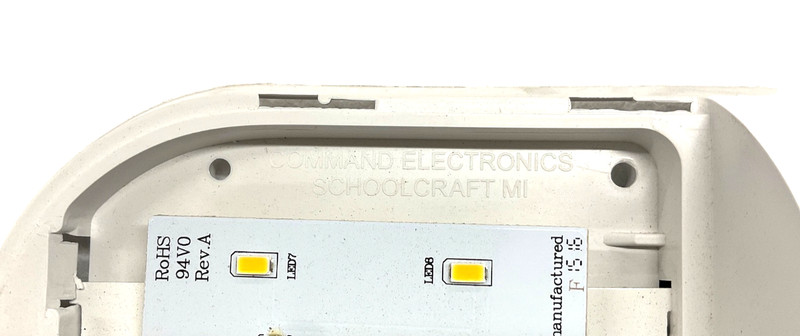 Command Electronics RV Camper Marine LED Dome Lights W/ Rocker Switch # 001-901 gallery